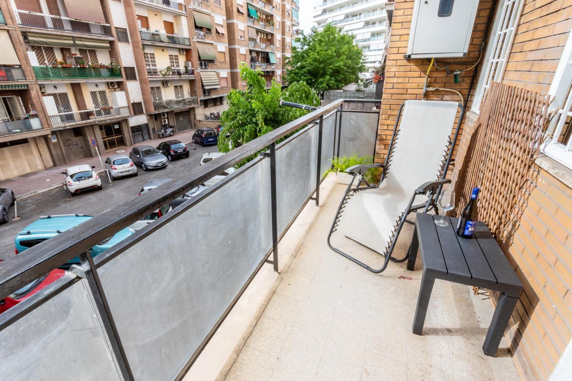 "Marconi Apt With Terrace" 30 Min From Colosseo Kültér fotó
